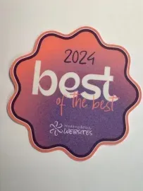 2024 “best of the best” badge in pink and purple with the Wyndham Westward logo