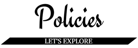 Policies title with black “Let’s Explore” banner underneath