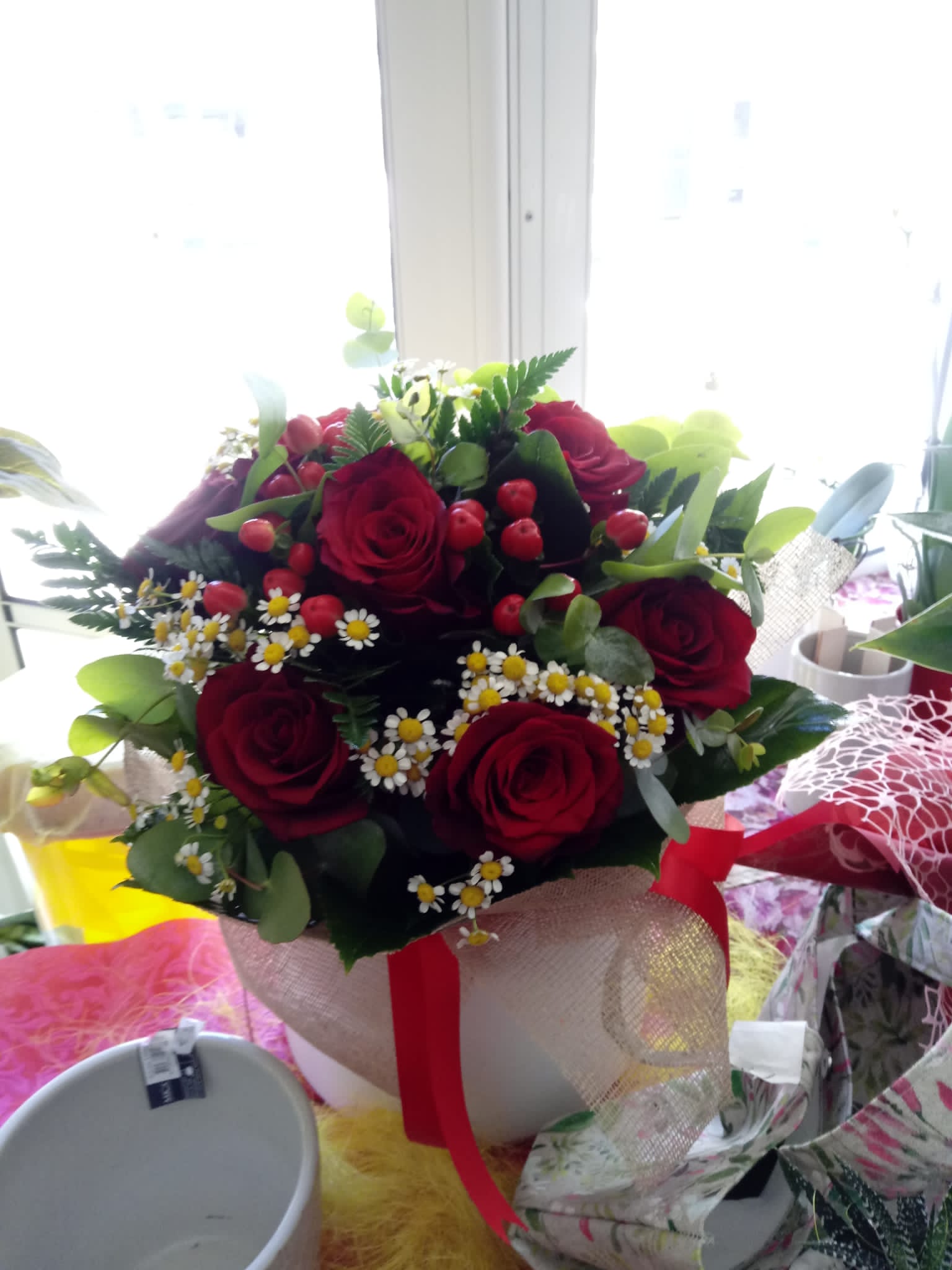 Cesto Di Fiori in Vimini E Rattan Cestini Per Damigelle Per Matrimonio Cesto in Vimini Intrecciato Con Manico E Rivestimento in Plastica Composizione Floreale Cesto Di Salice Cestini Per Damigelle Per