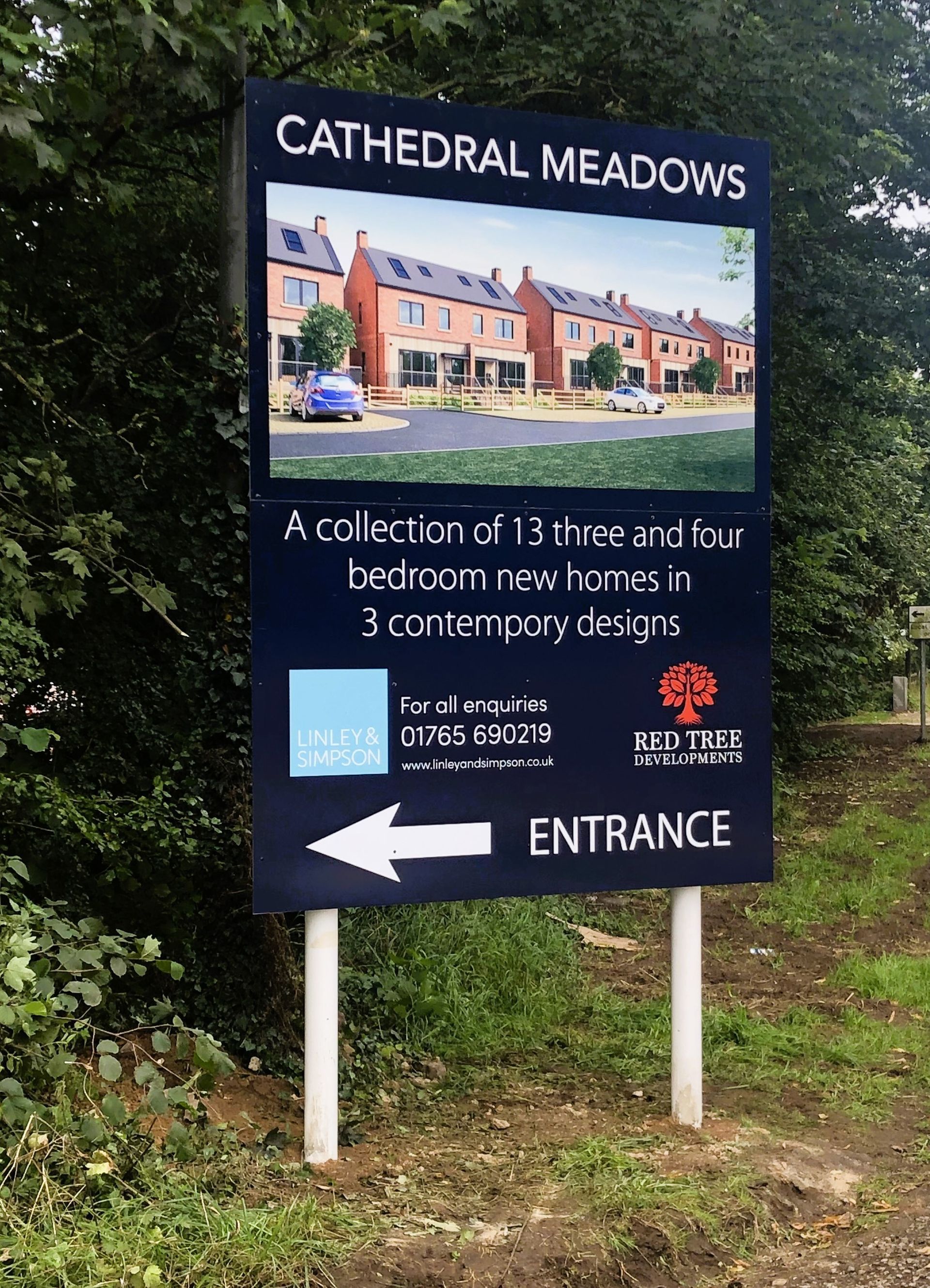 HLB Signs - sign design services - entrance signs 