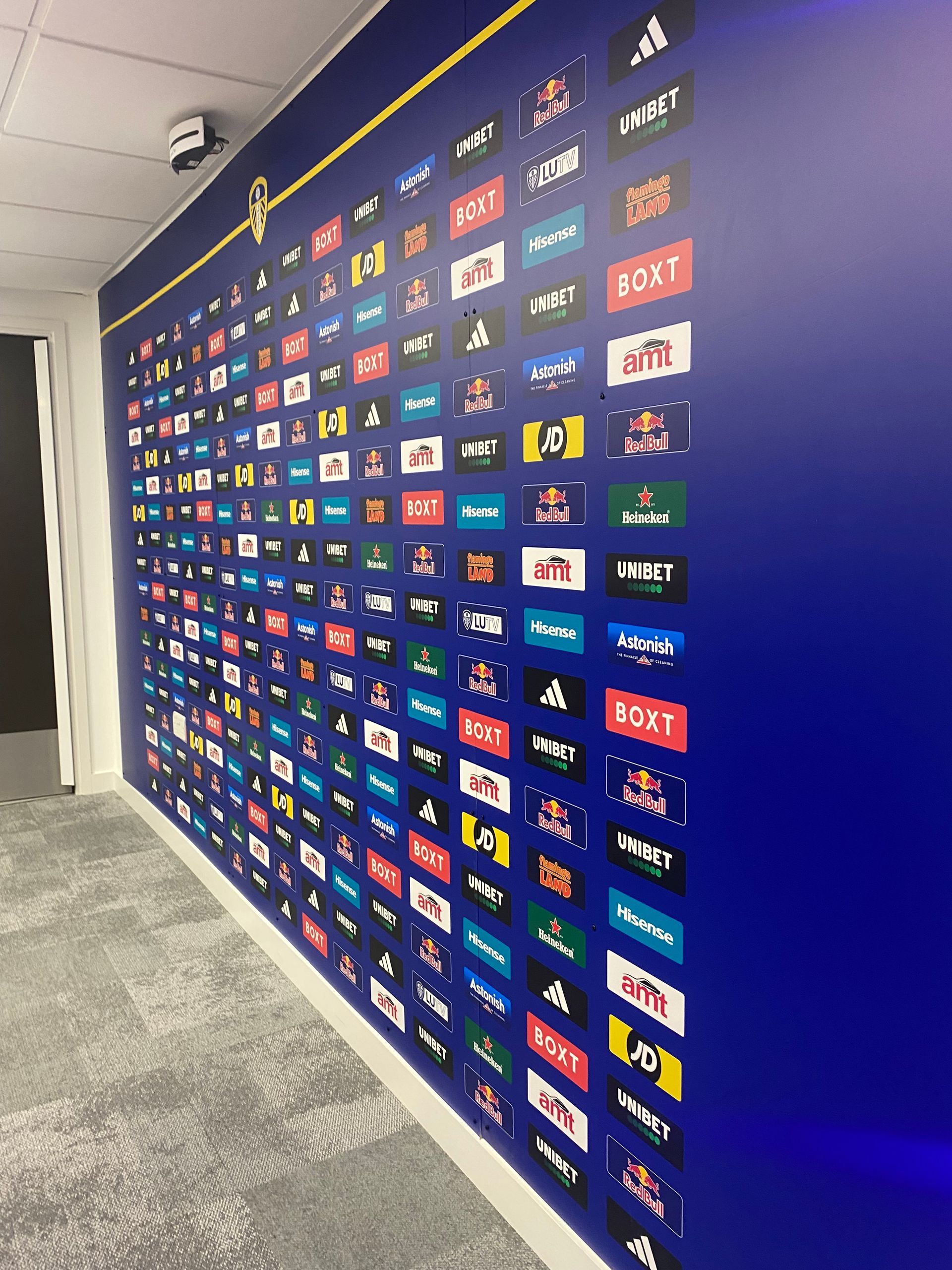 HLB Signs - sign design services - sport signage on wall 
