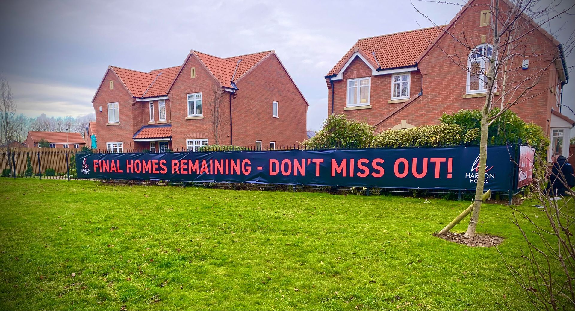 HLB Signs - sign design services - Hockley Croft banner 
