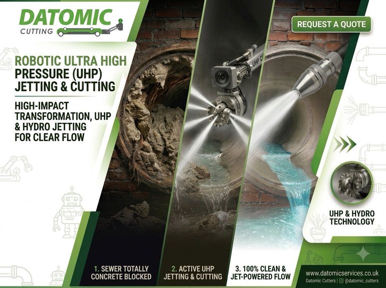 High Pressure Drain Blockage Removal