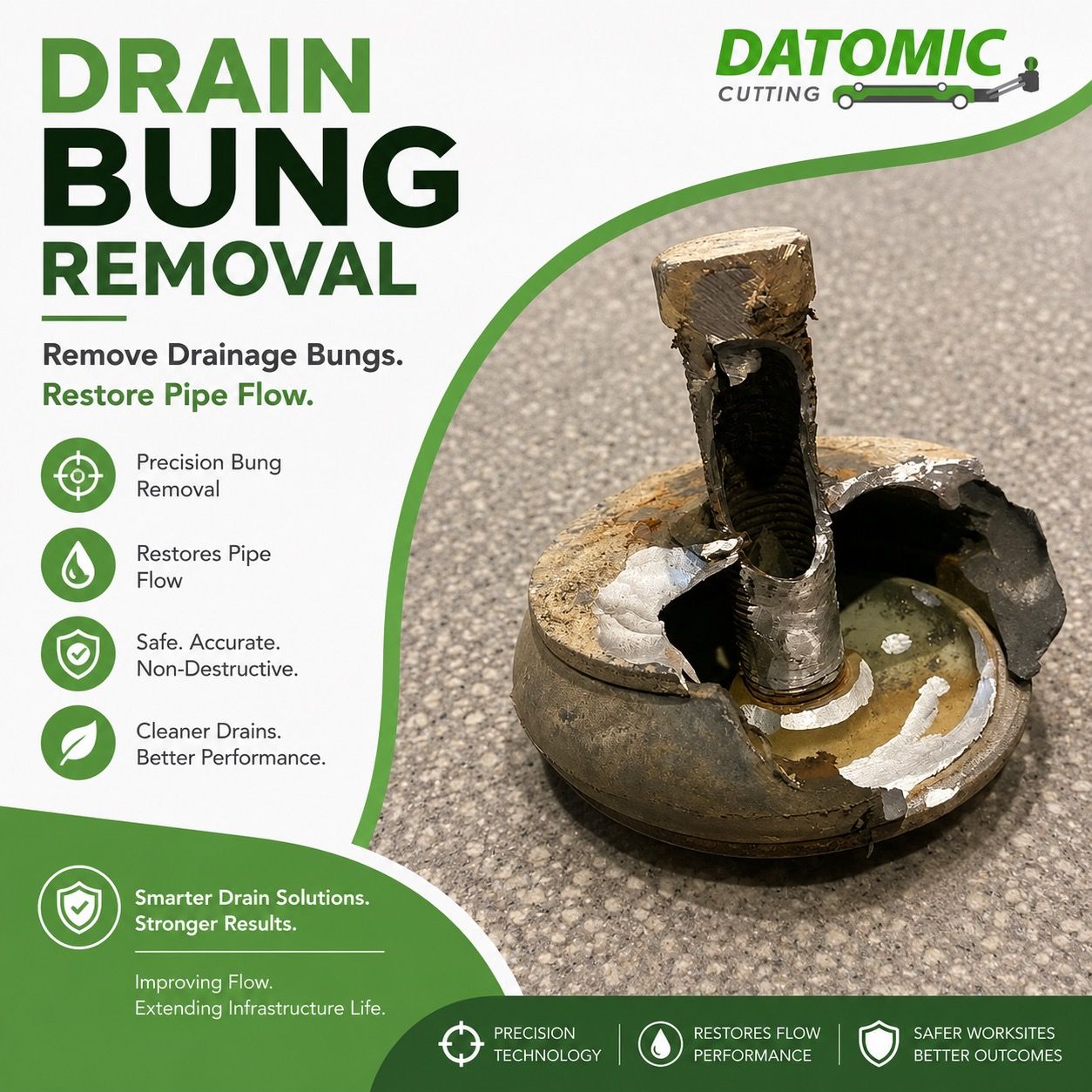 Drainage Bung Removals