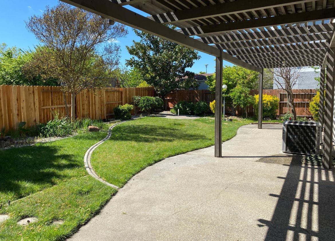 patio area