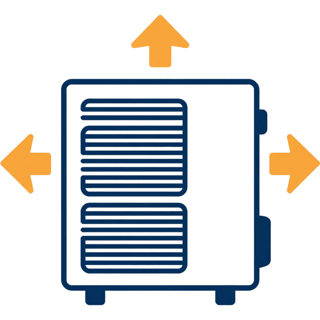 Black and gold calendar icon with a wallet overlay, suggesting scheduling or payments