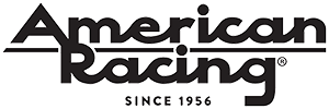 American Racing logo in black with “Since 1956” beneath the brand name