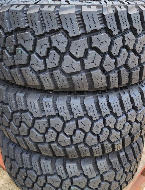 Black and Silver Fuel Wheel With All-terrain Tyre Mounted on a Truck — Plateau Tyres in Alstonville, NSW