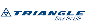 The blue Triangle brand logo, featuring a geometric triangle icon and the text