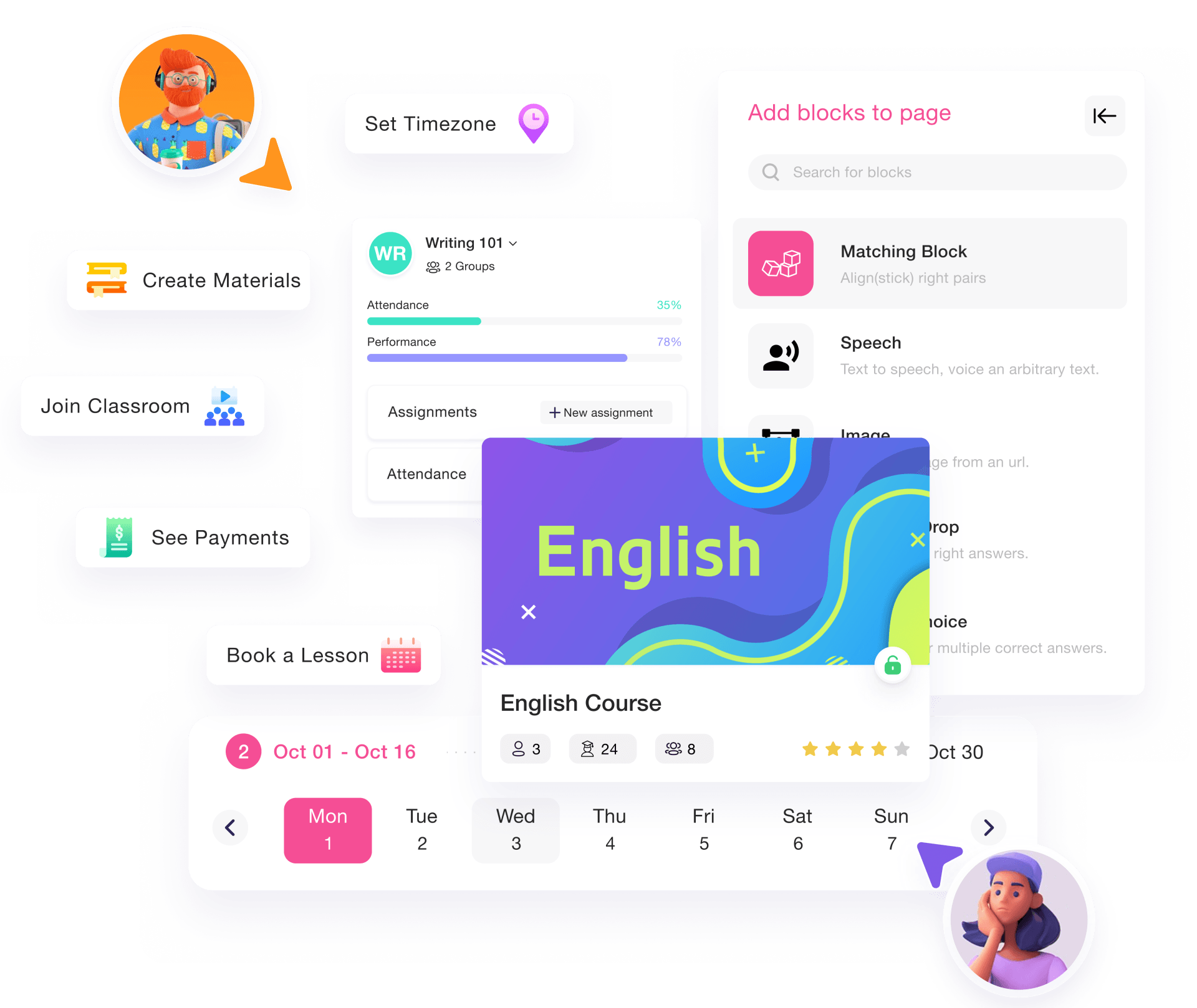Tutor Platform - learning management system for tutoring schools