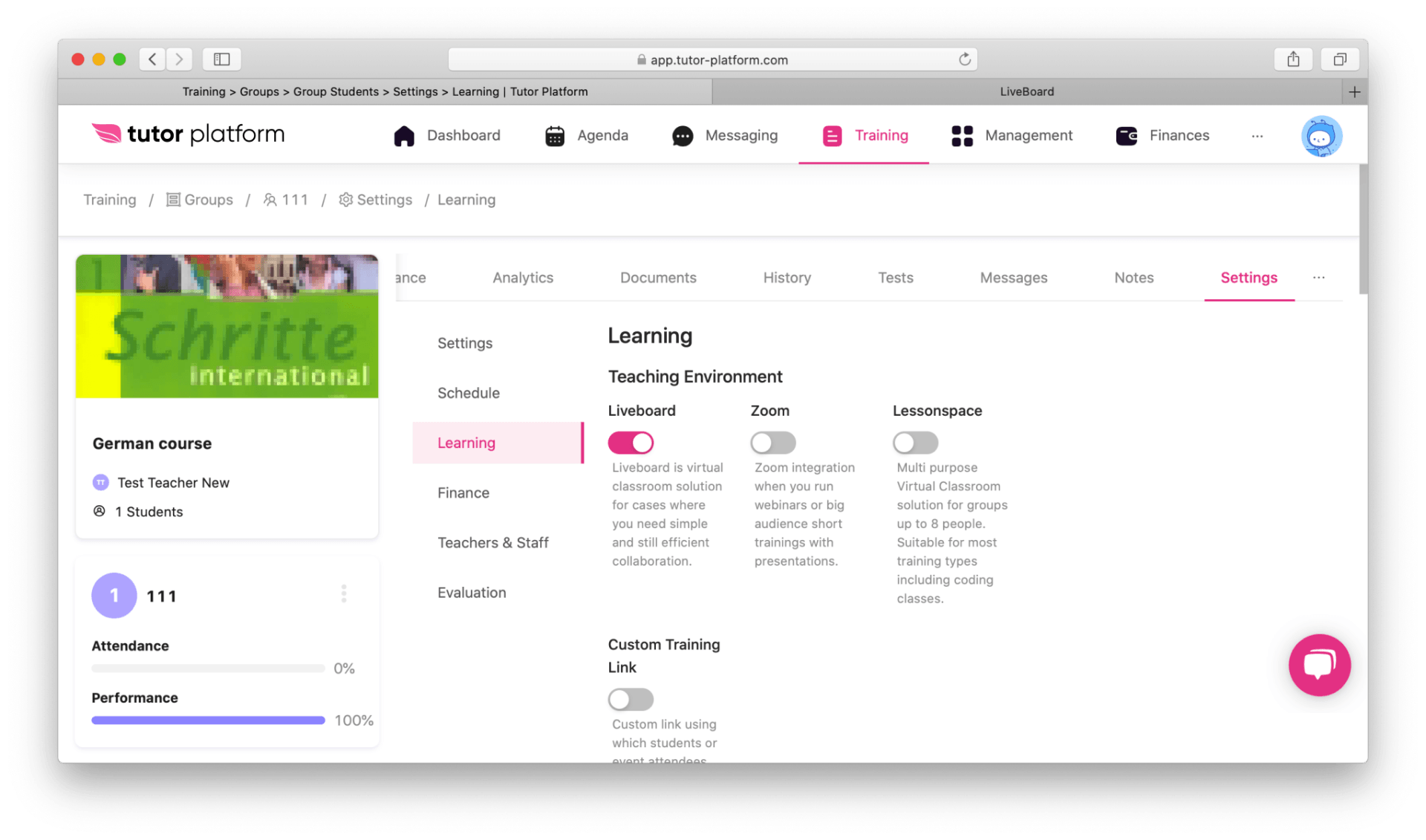 Tutor Platform | All-in-one Teaching and Learning LMS