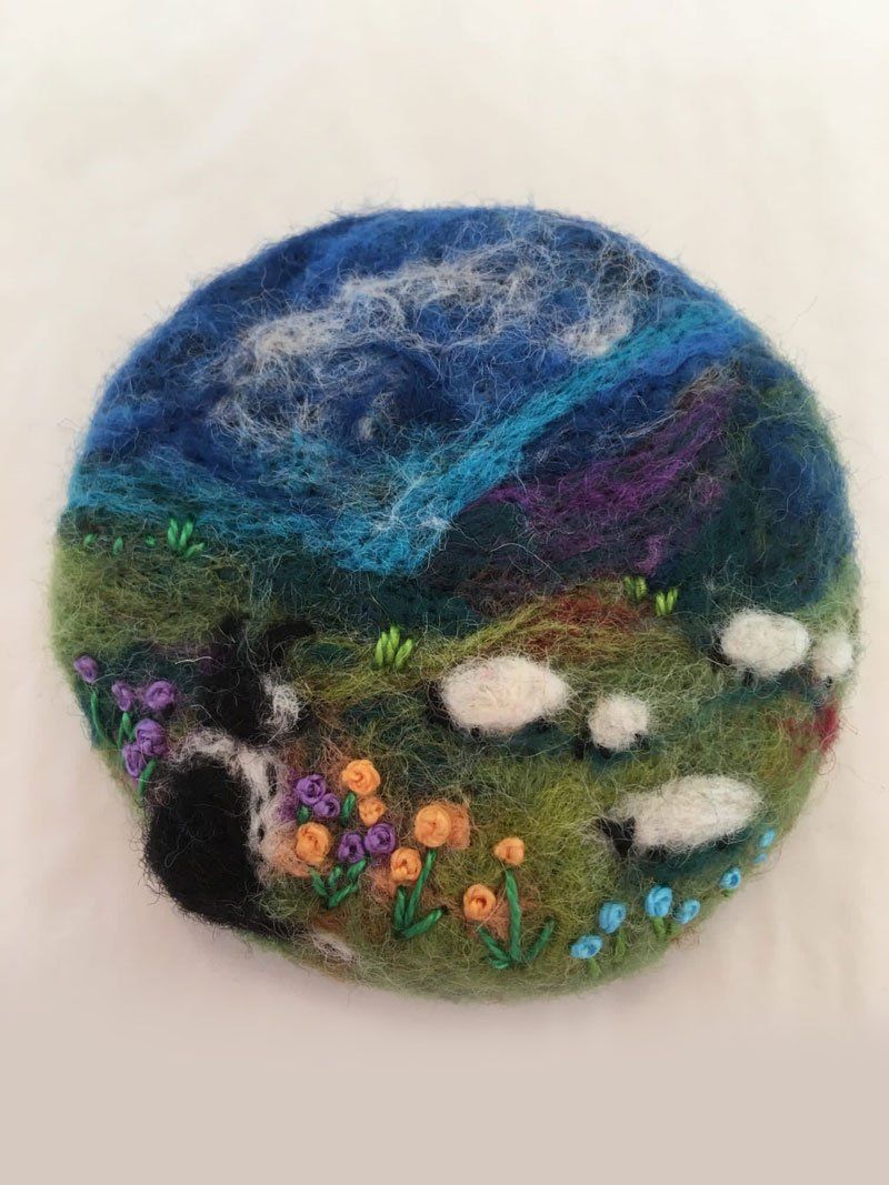 wool art