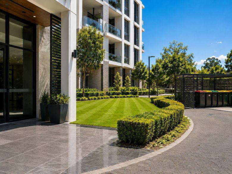 Property manager reviewing maintenance checklist