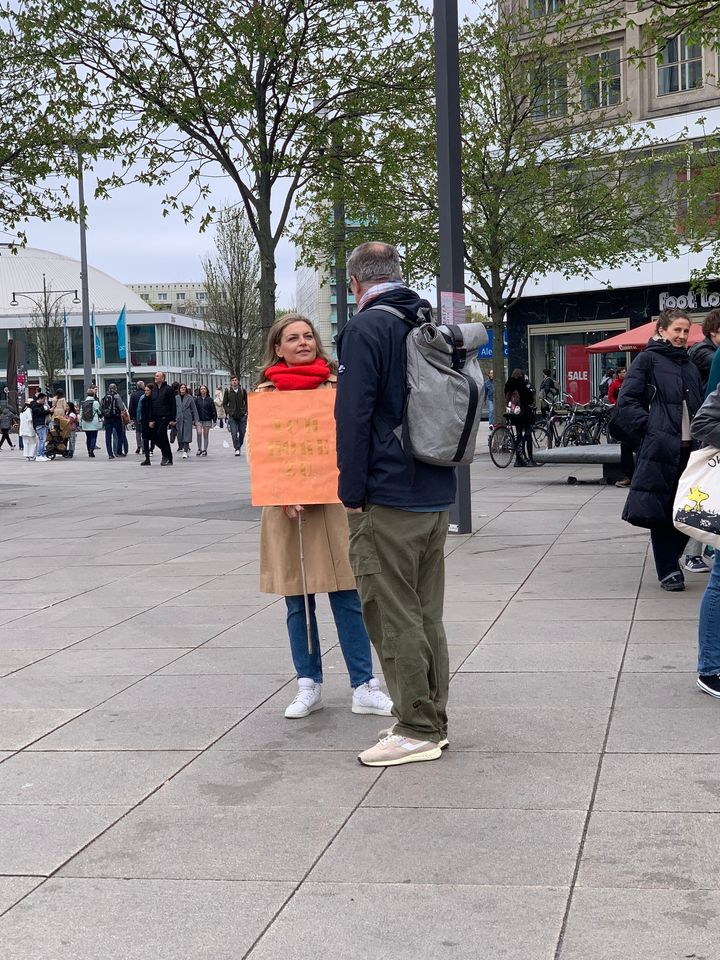 Zuhören Berlin in Aktion
