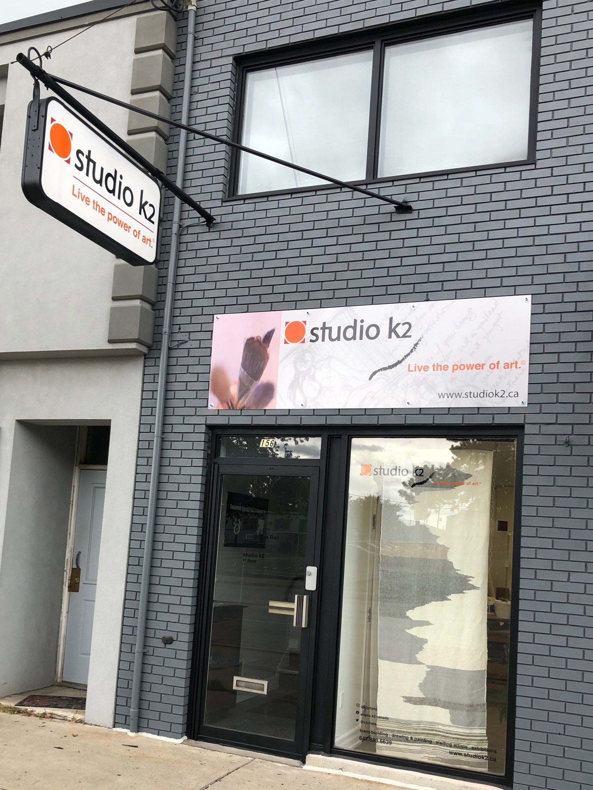 building exterior, art gallery, artist studio, hamilton, ontario
