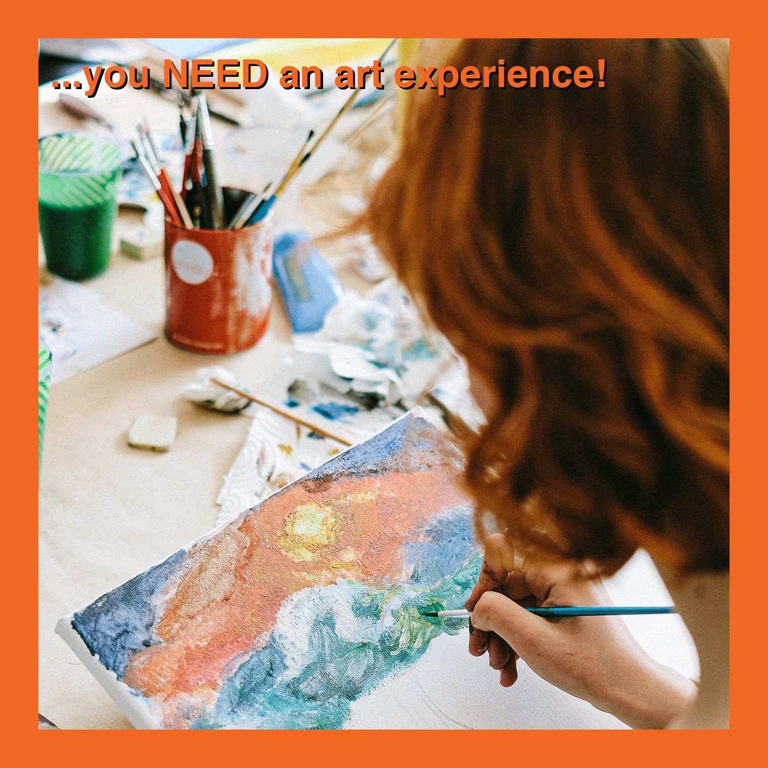 teambuilding, art event, team culture, team morale, painting event