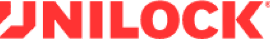 The word unilock is written in red on a white background