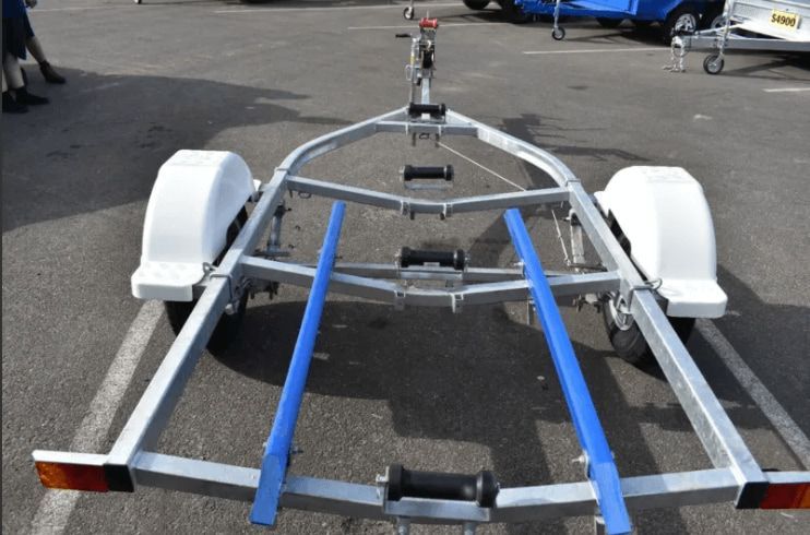 Nice Boat Trailer on Road — Voyager Trailers in Darwin, NT