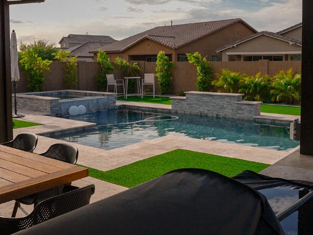 Outdoor living in Phoenix.
