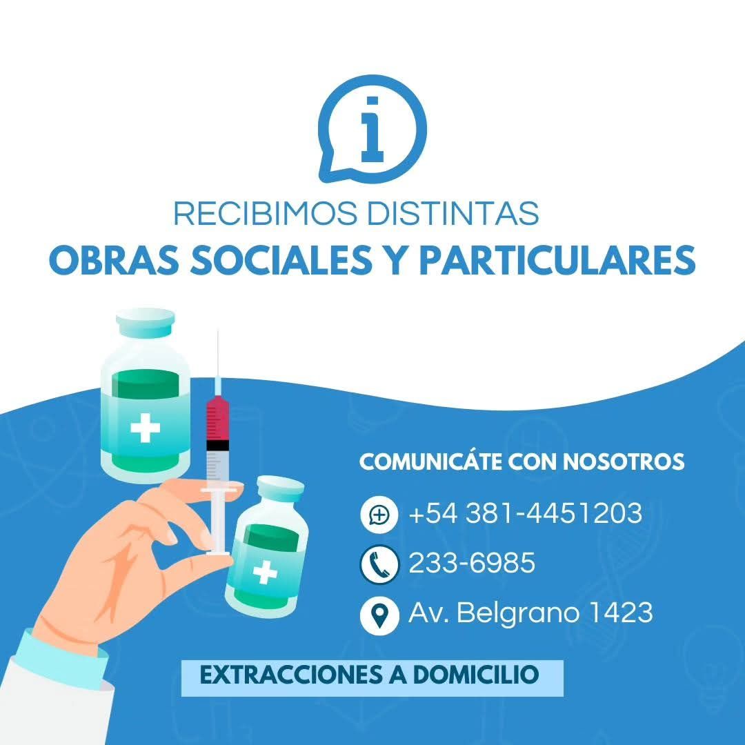 Anuncio de un servicio médico que ofrece extracciones de sangre a domicilio. 