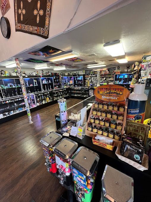 A store filled with lots of candy and other items.