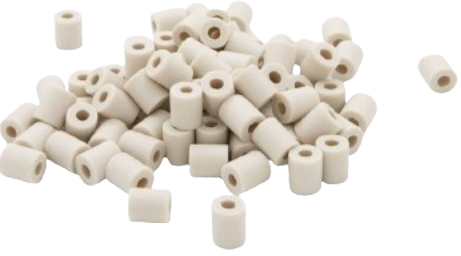 Tubos de cerâmica