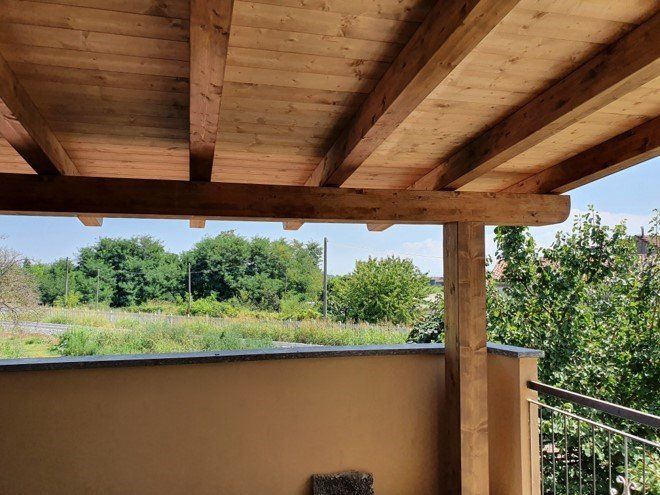 pergola in legno