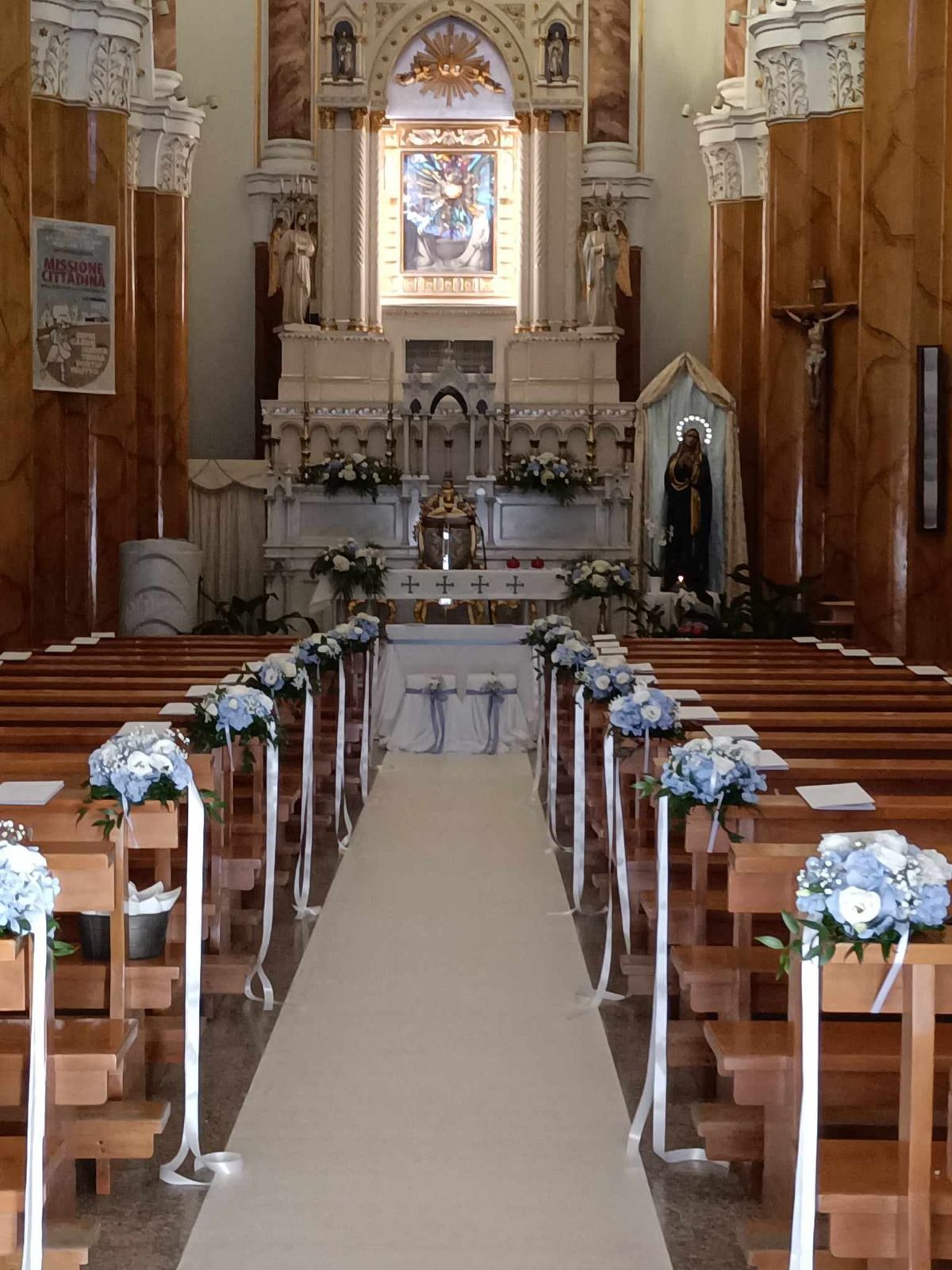 allestimento chiesa
