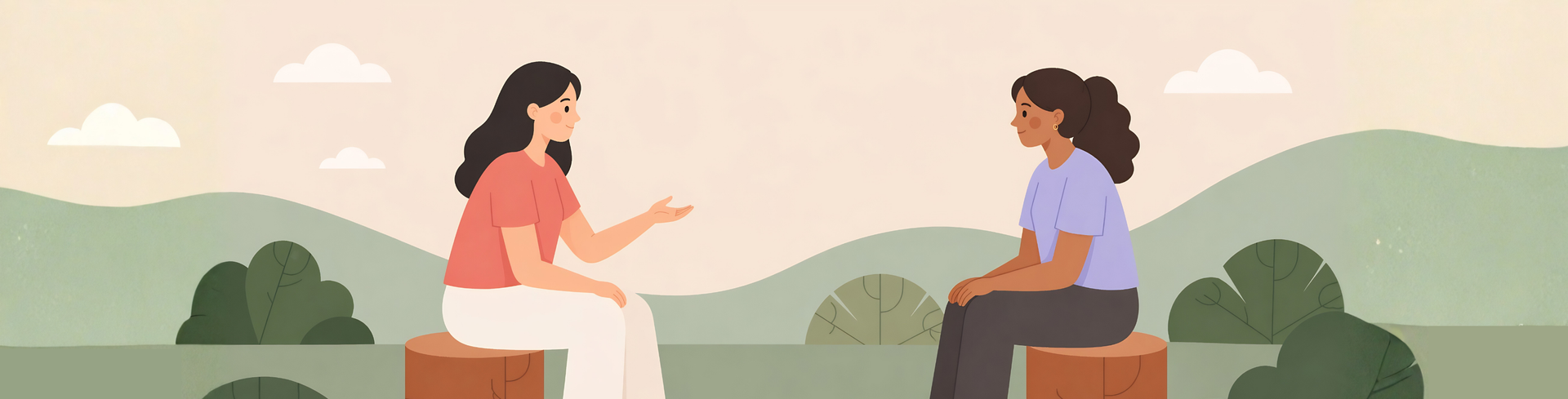 women discussing pregnancy options for unplanned pregnancy