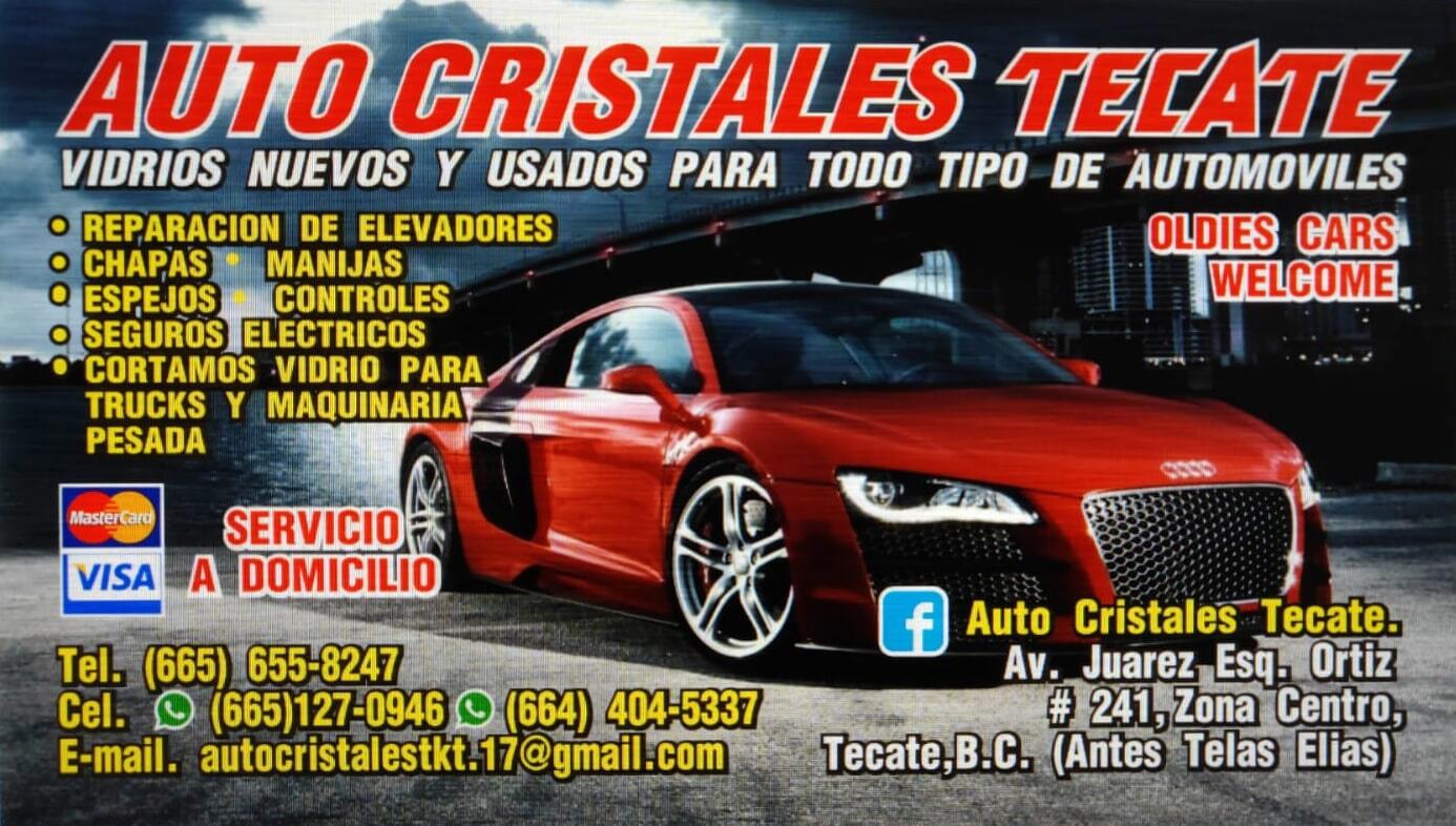 Auto Cristales Tecate - PARABRISAS