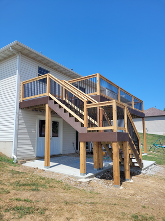 CSG Restoration’s Contractors Design Custom Decks for Homeowners in the Columbia, MO Area.
