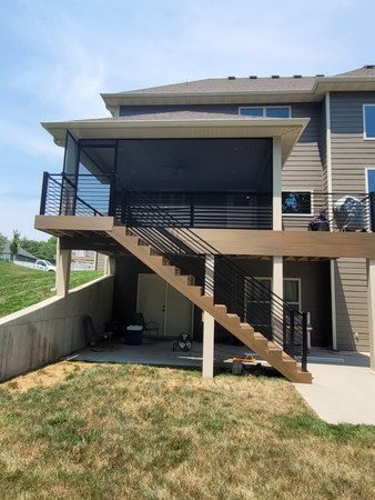 Enjoy the Outdoors More With a Screened-in Porch Built by CSG Restoration in Columbia, MO.