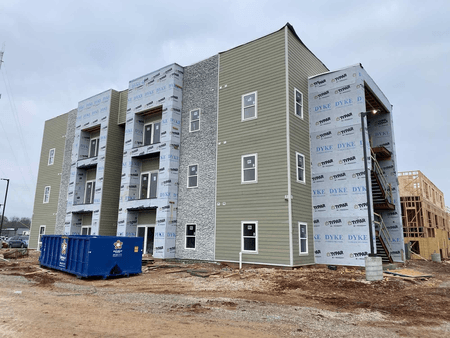 CSG Restoration Is Proud to Be Involved With the Commercial Build of the Cherry St. Apartments.