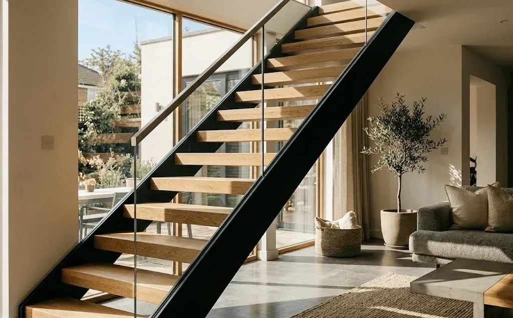 Open-riser stairs: Is It Legal to Have an Open-Riser Staircase in a St. George, Utah Home?