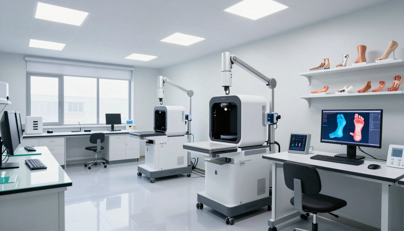 Modern orthotic scanning lab