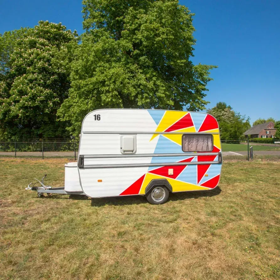 Festival Caravan 16 achterkant
