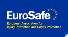 EuroSafe logo:white text