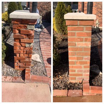 Quality Brick Work — St. Louis, MO — Mirelli Tuckpointing LLC Quality Brick Work — St. Louis, MO — Mirelli Tuckpointing LLC