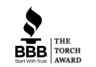 BBB Torch Award Logo — St. Louis, MO — Mirelli Tuckpointing LLC BBB Torch Award Logo — St. Louis, MO — Mirelli Tuckpointing LLC