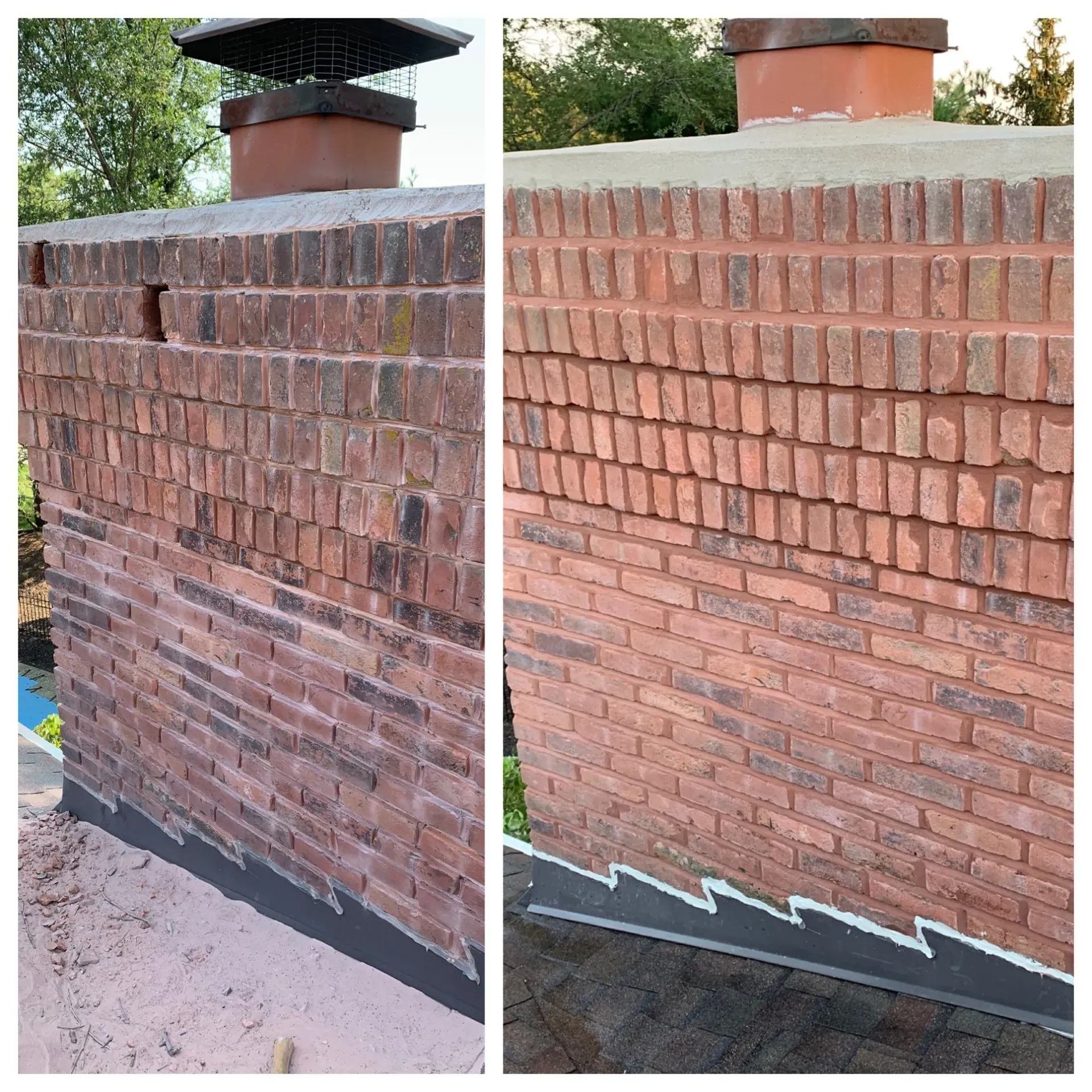 Spotpointing Chimney's Bricks — St. Louis, MO — Mirelli Tuckpointing LLC