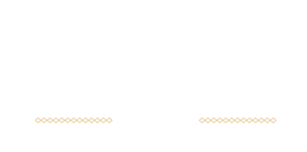 Two horizontal, diamond-patterned gold lines on a white background.
