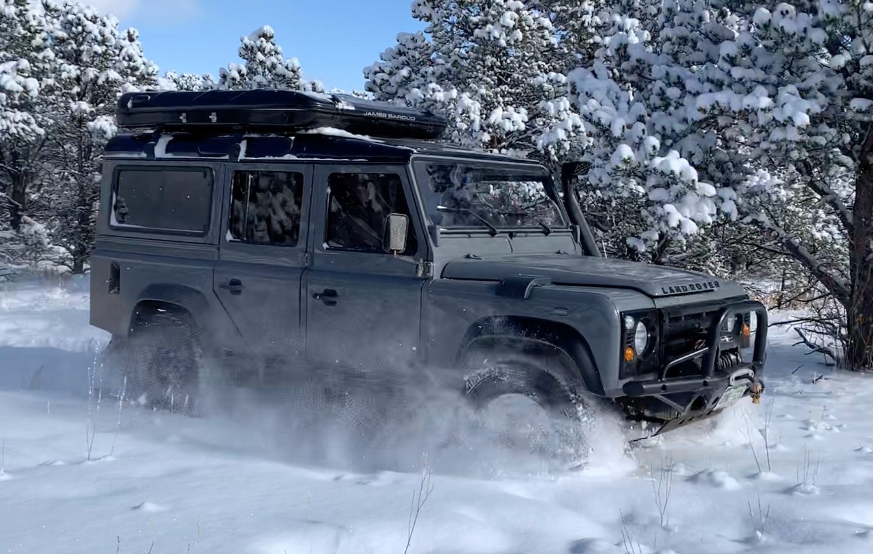 Grey Land Rover Defender | Peak European