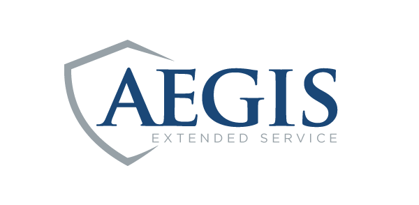 AEGIS Extended Service logo with a shield graphic and blue text.