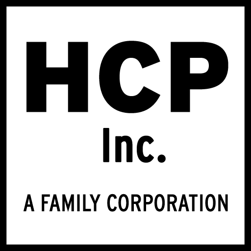 Black-and-white HCP Inc. logo with “A Family Corporation” text