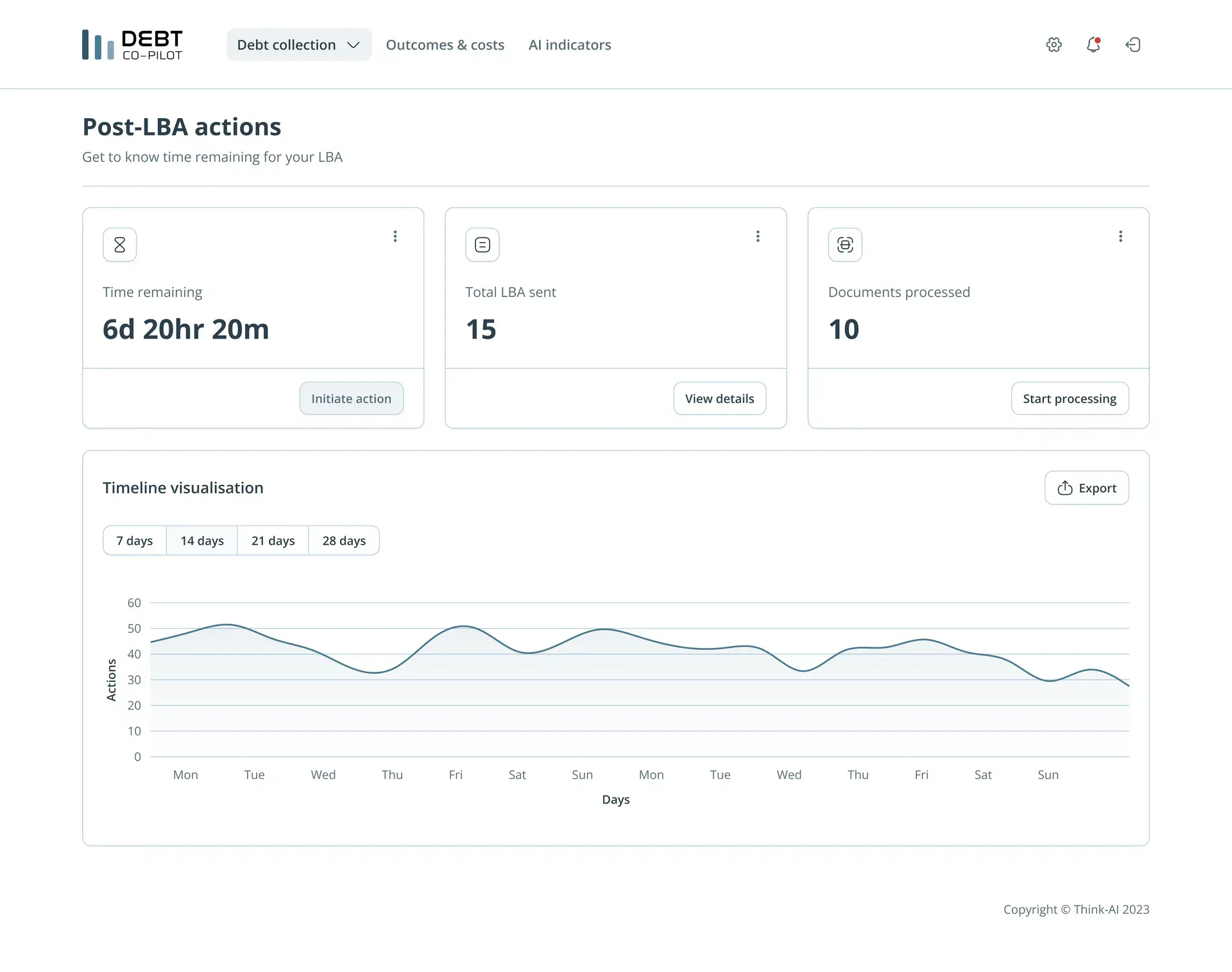 A screenshot of a website with a graph on it.