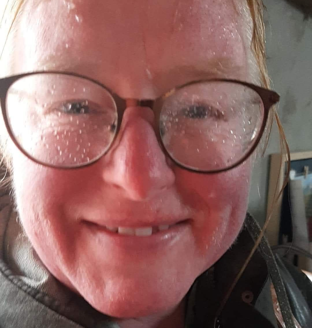 Jasmijn nat geregend.