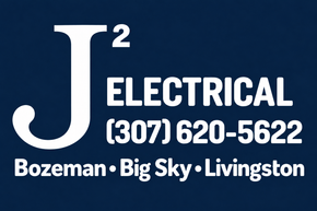 J Squared Electrical logo — licensed electrician serving Livingston, MT