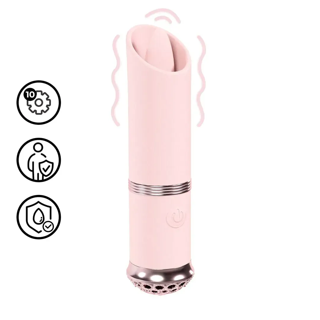 Luxe Mini Lipstick Vibe – ויברטור קומפקטי בעיצוב שפתון
