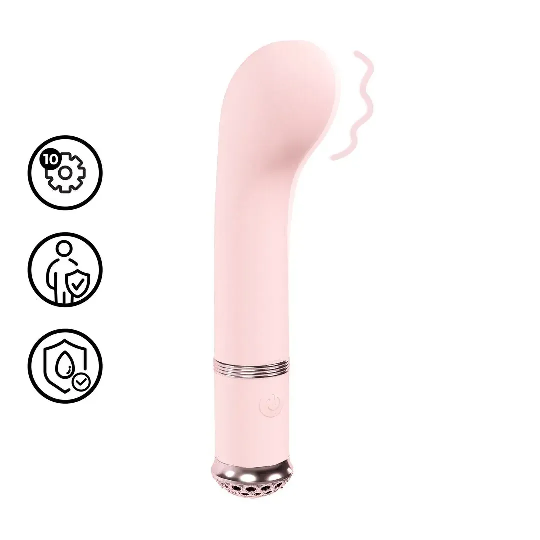 ויברטור Cherie – ויברטור G-Spot עם 10 מצבי רטט ורוד | דיסקרטיות מובטחת