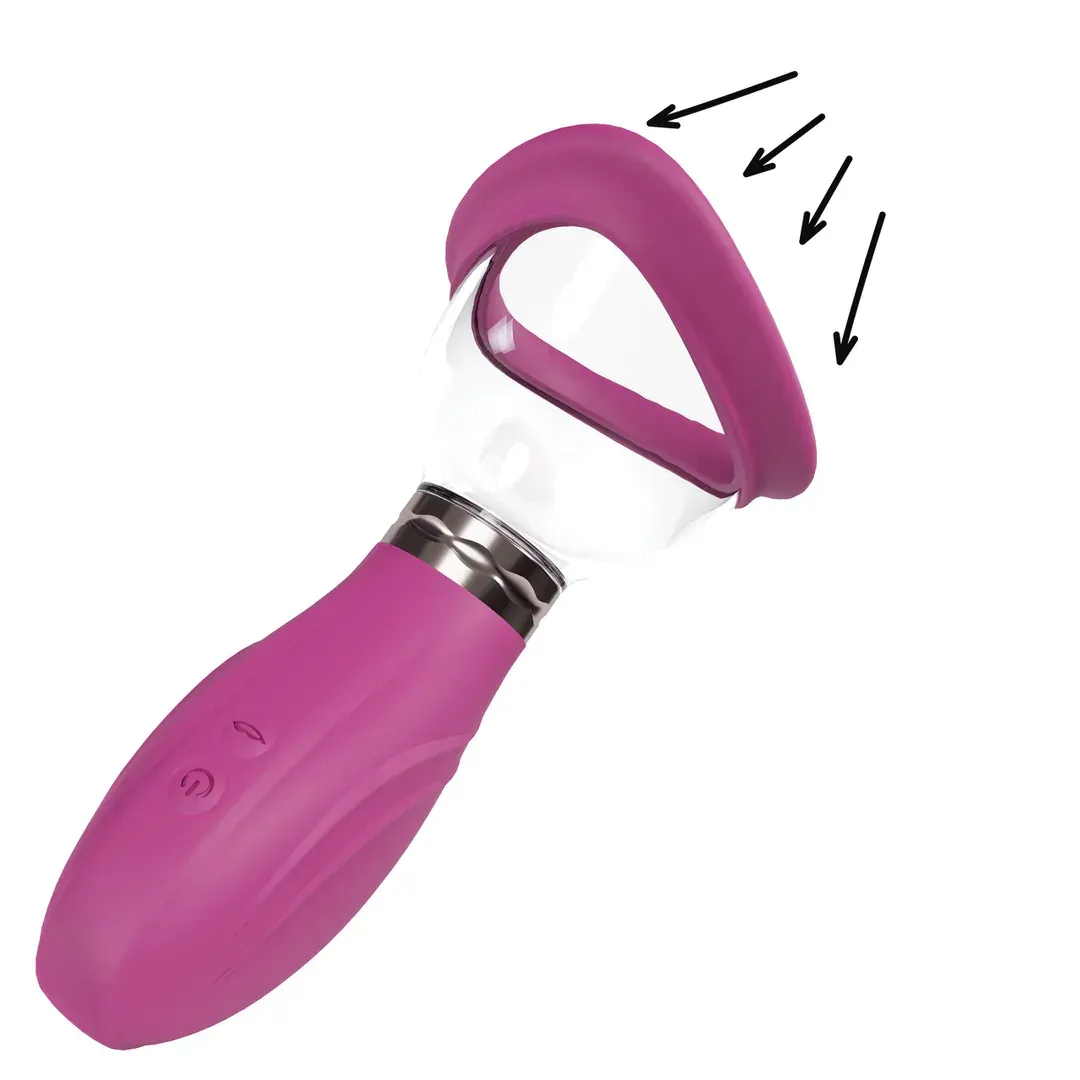 Delightful Rechargeable Vulva & Breast Pump – משאבת ואקום נטענת לשדיים, לפות ולדגדגן